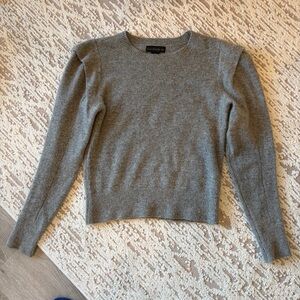 House of Harlow 1960 100% cashmere Gray Crew Neck Sweater